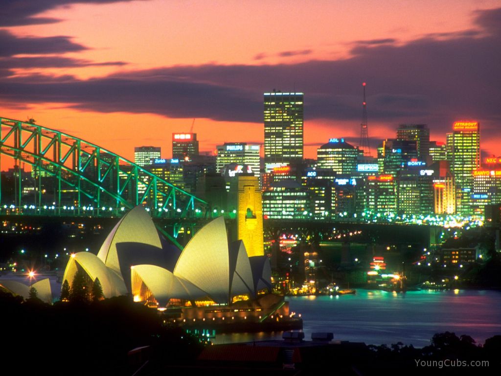 The Lights of Sydney, Australia